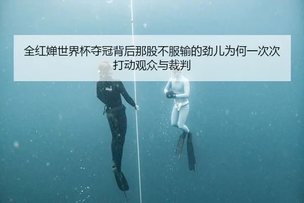 全红婵世界杯夺冠背后那股不服输的劲儿为何一次次打动观众与裁判